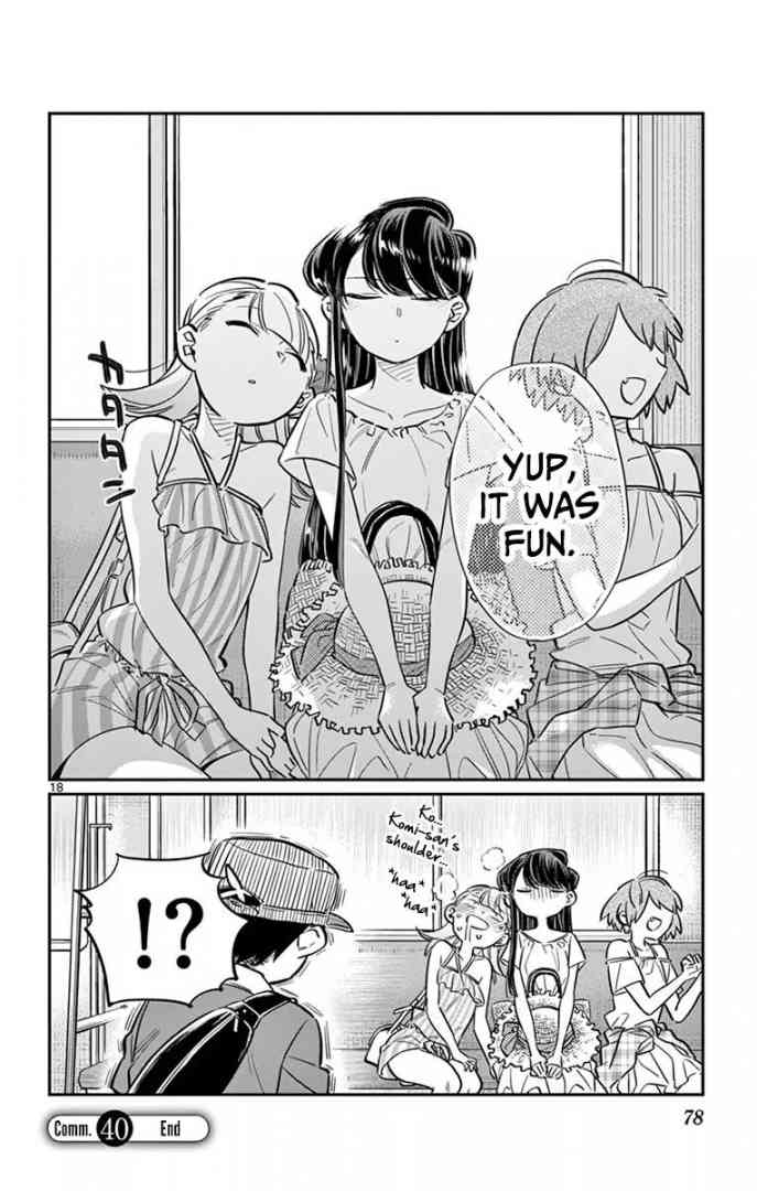 Komi San Wa Komyushou Desu Chapter 40 Page 18