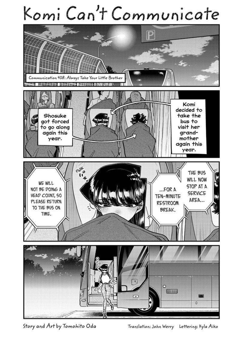 Komi San Wa Komyushou Desu Chapter 408 Page 1