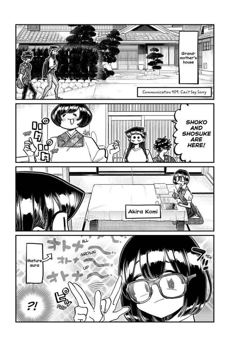 Komi San Wa Komyushou Desu Chapter 409 Page 1