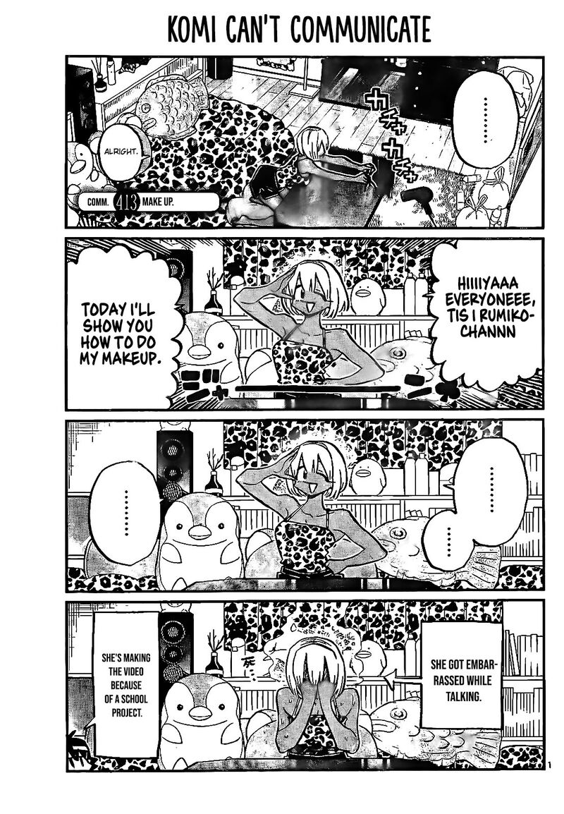 Komi San Wa Komyushou Desu Chapter 413 Page 1