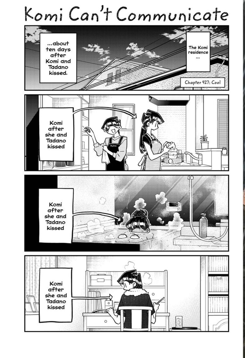 Komi San Wa Komyushou Desu Chapter 427 Page 2