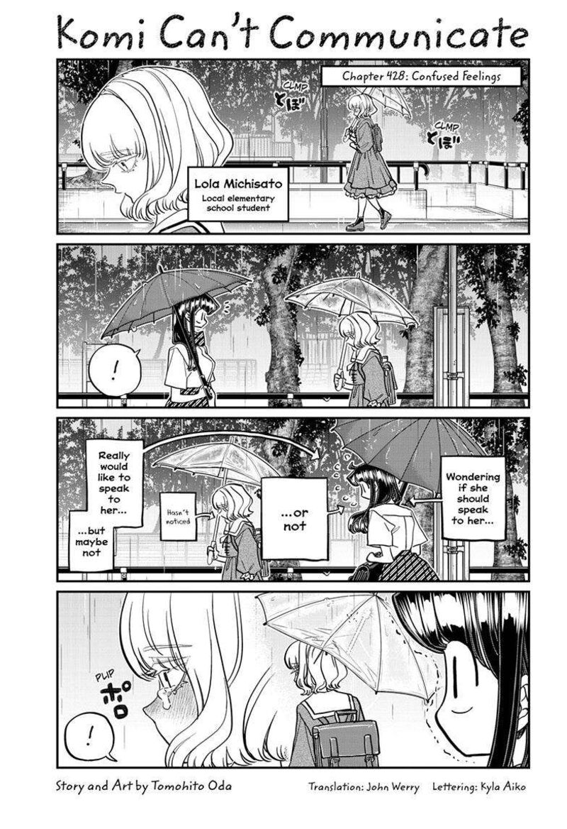 Komi San Wa Komyushou Desu Chapter 428 Page 1