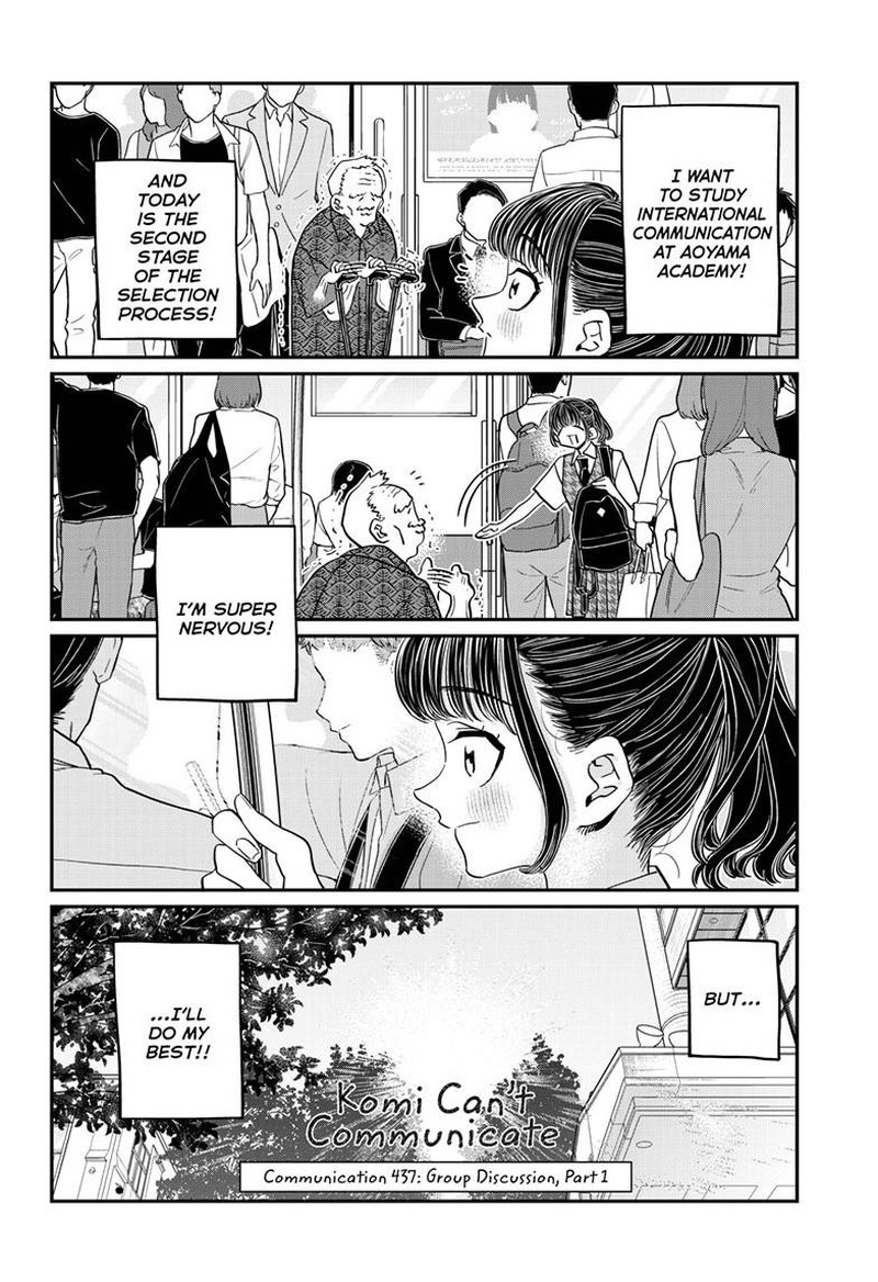 Komi San Wa Komyushou Desu Chapter 437 Page 2