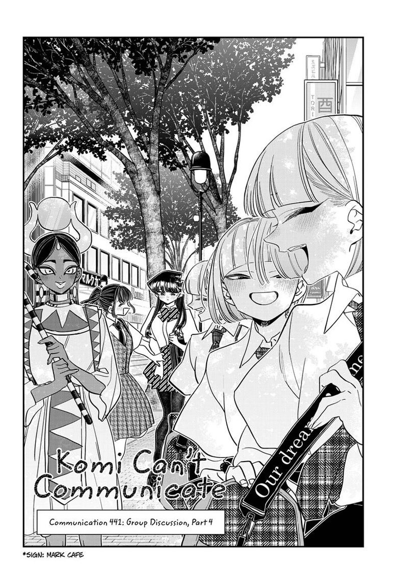 Komi San Wa Komyushou Desu Chapter 441 Page 2