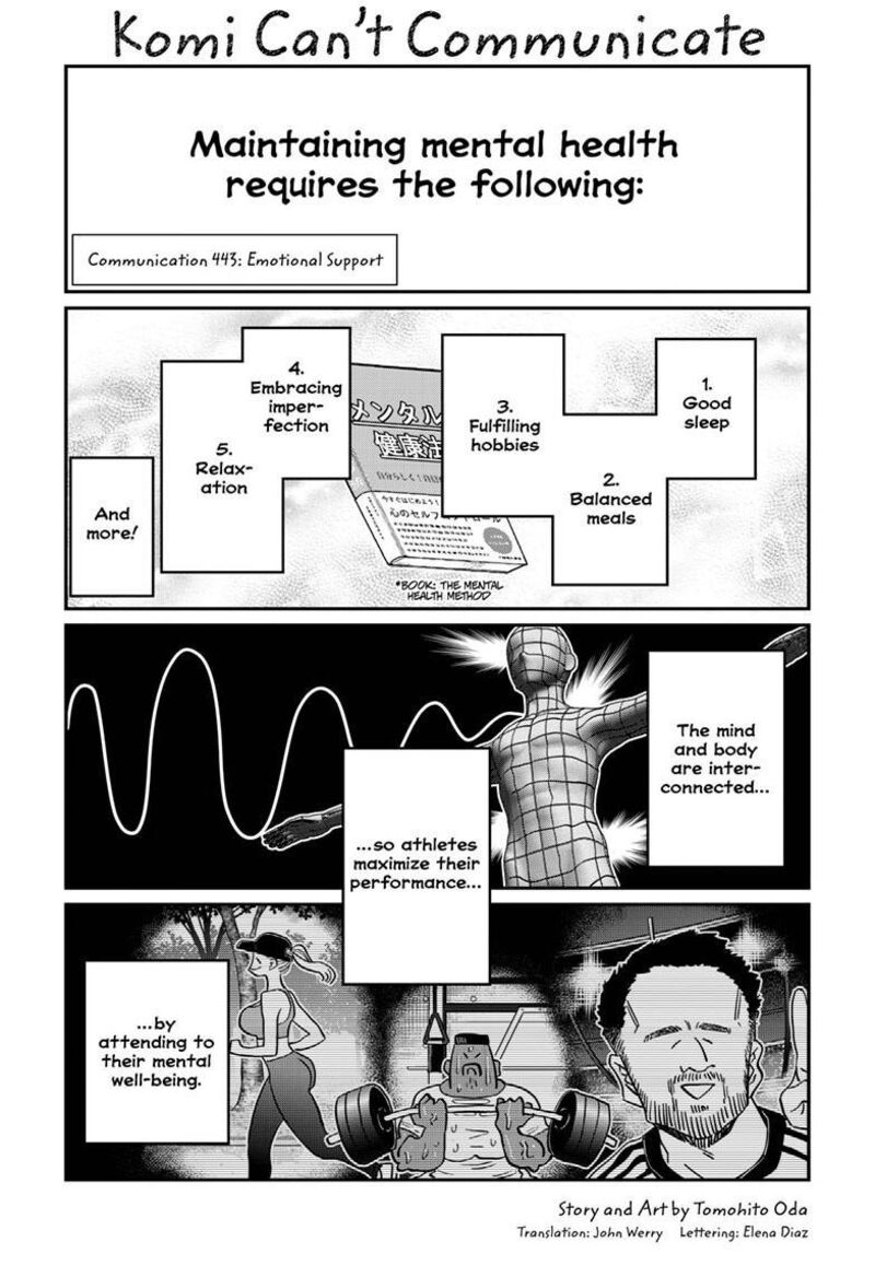 Komi San Wa Komyushou Desu Chapter 443 Page 1