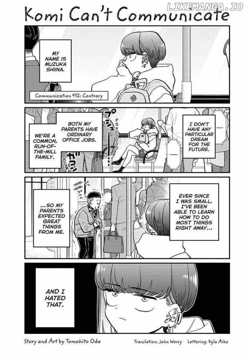 Komi San Wa Komyushou Desu Chapter 452 Page 1
