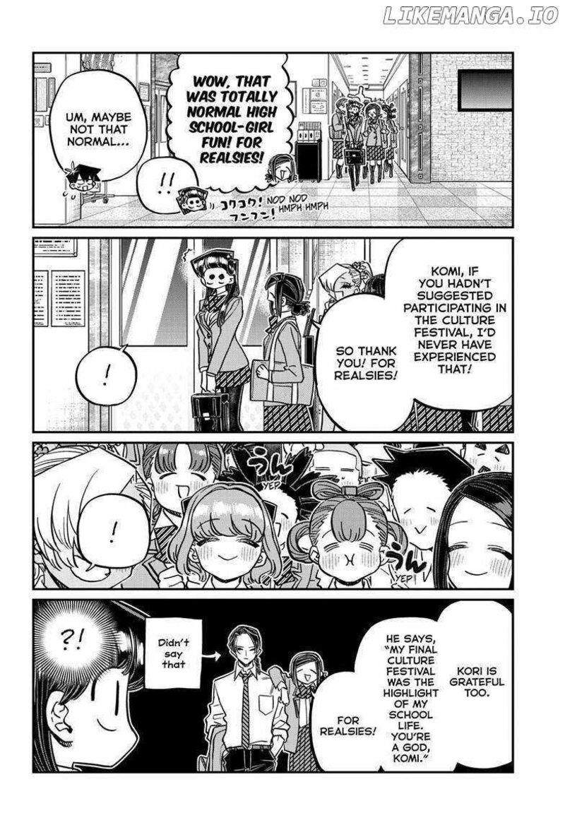 Komi San Wa Komyushou Desu Chapter 456 Page 14