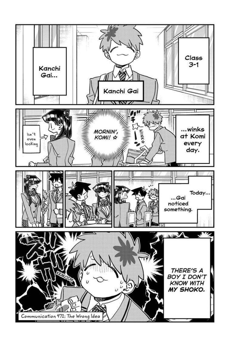 Komi San Wa Komyushou Desu Chapter 471 Page 1