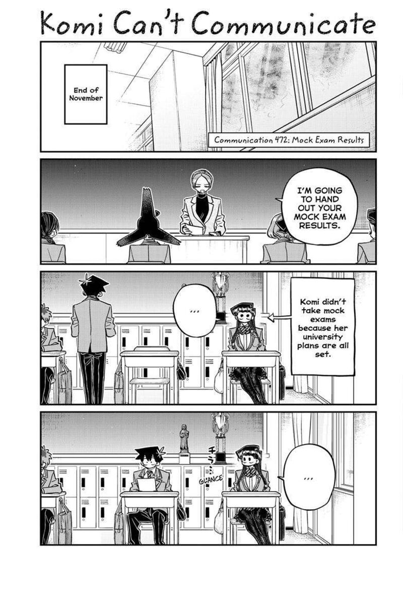 Komi San Wa Komyushou Desu Chapter 472 Page 2