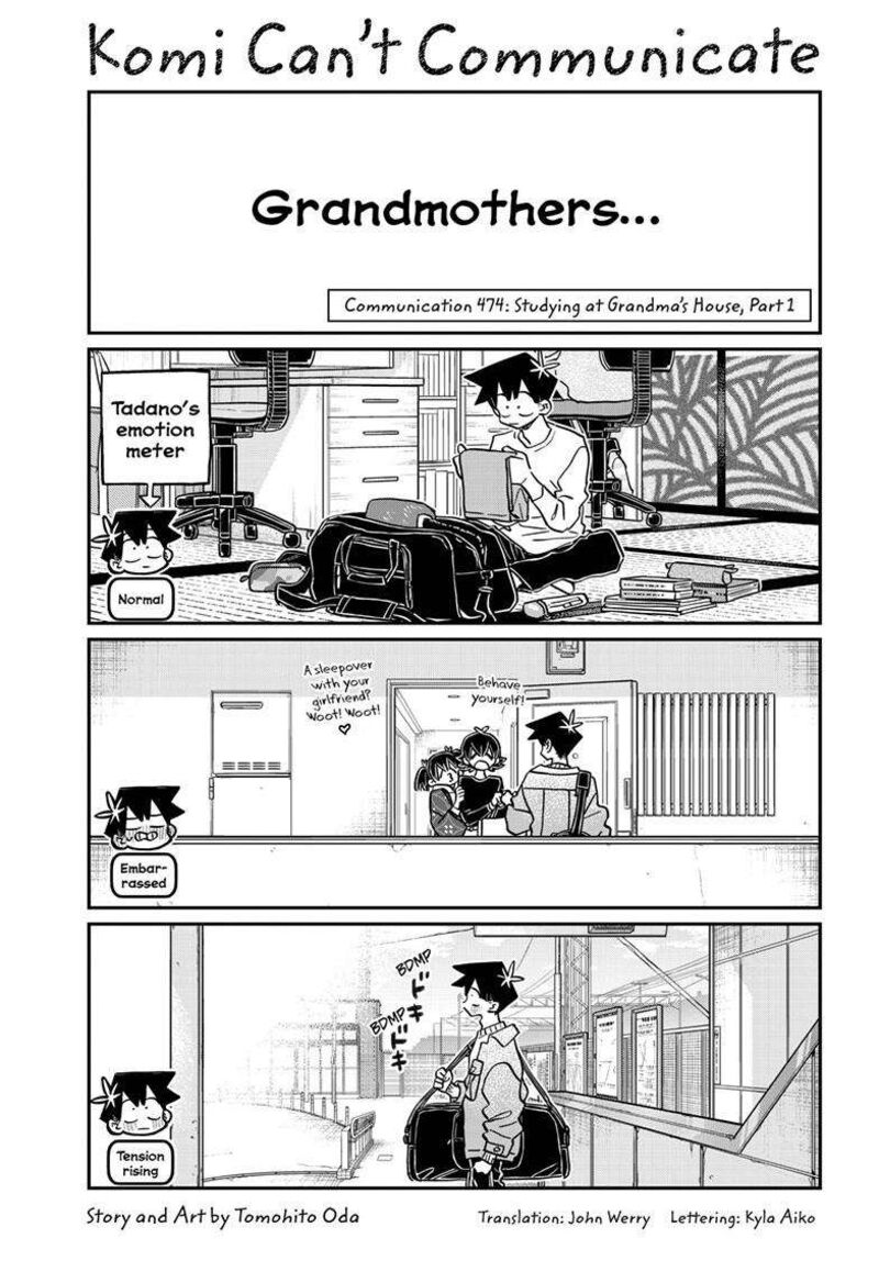 Komi San Wa Komyushou Desu Chapter 474 Page 2