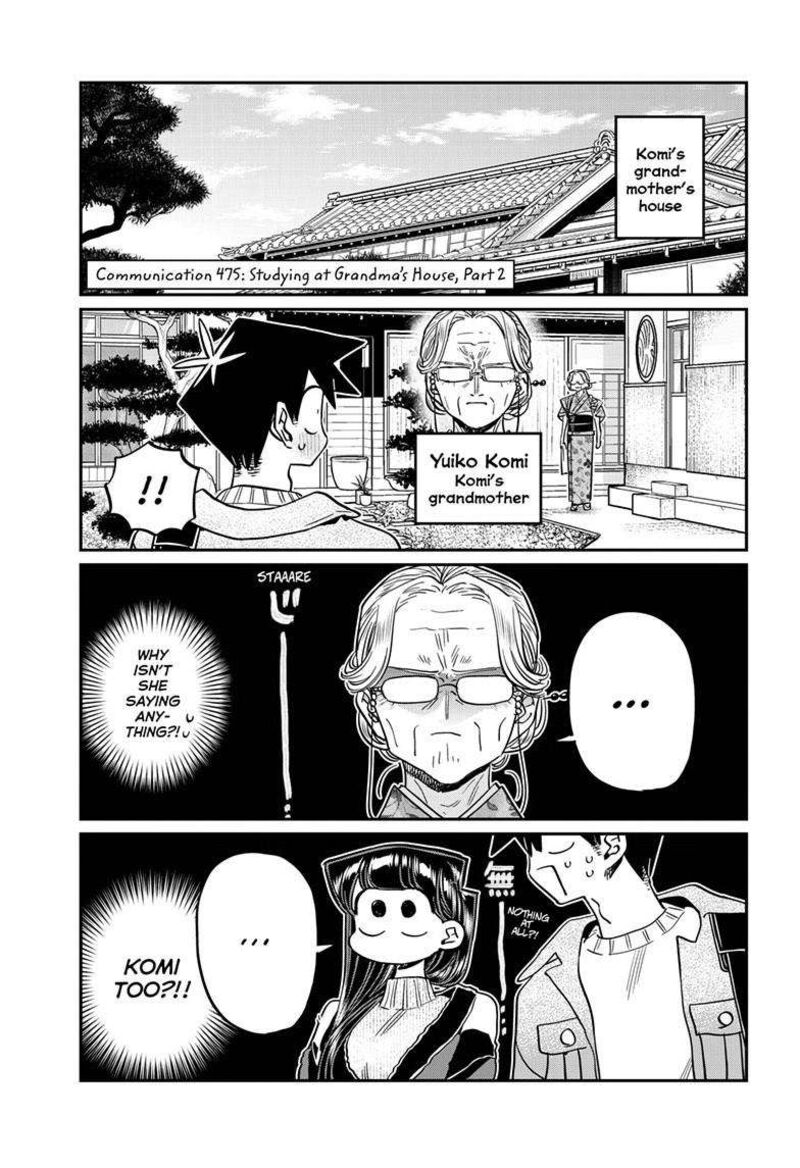 Komi San Wa Komyushou Desu Chapter 475 Page 2