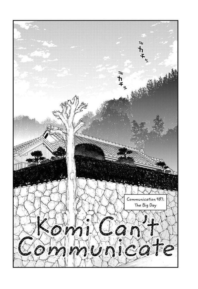 Komi San Wa Komyushou Desu Chapter 487 Page 3