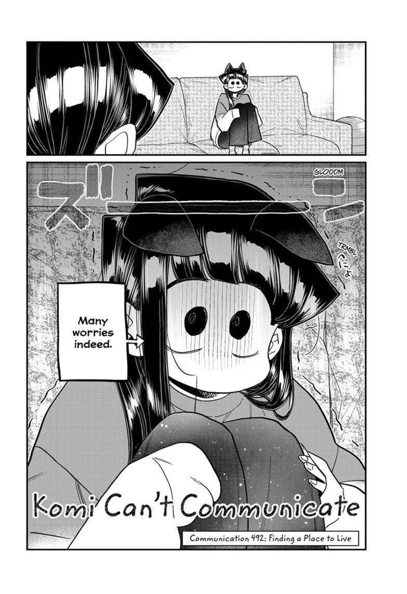 Komi San Wa Komyushou Desu Chapter 492 Page 3