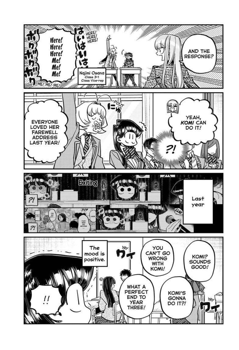 Komi San Wa Komyushou Desu Chapter 495 Page 4