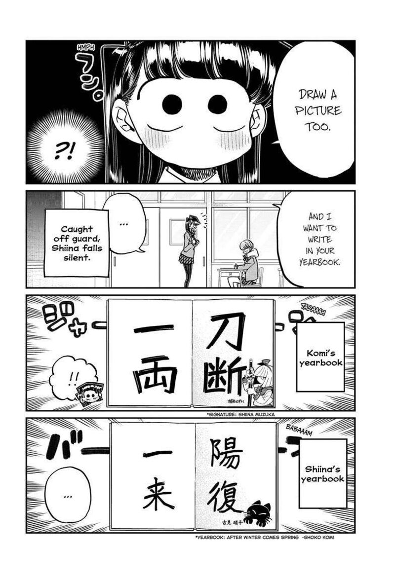 Komi San Wa Komyushou Desu Chapter 497 Page 3