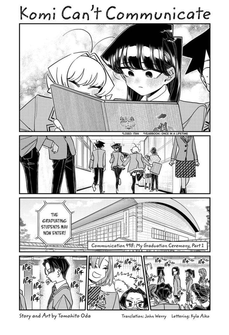 Komi San Wa Komyushou Desu Chapter 498 Page 1