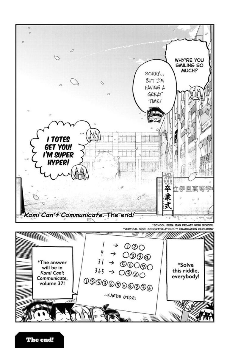 Komi San Wa Komyushou Desu Chapter 499 Page 23