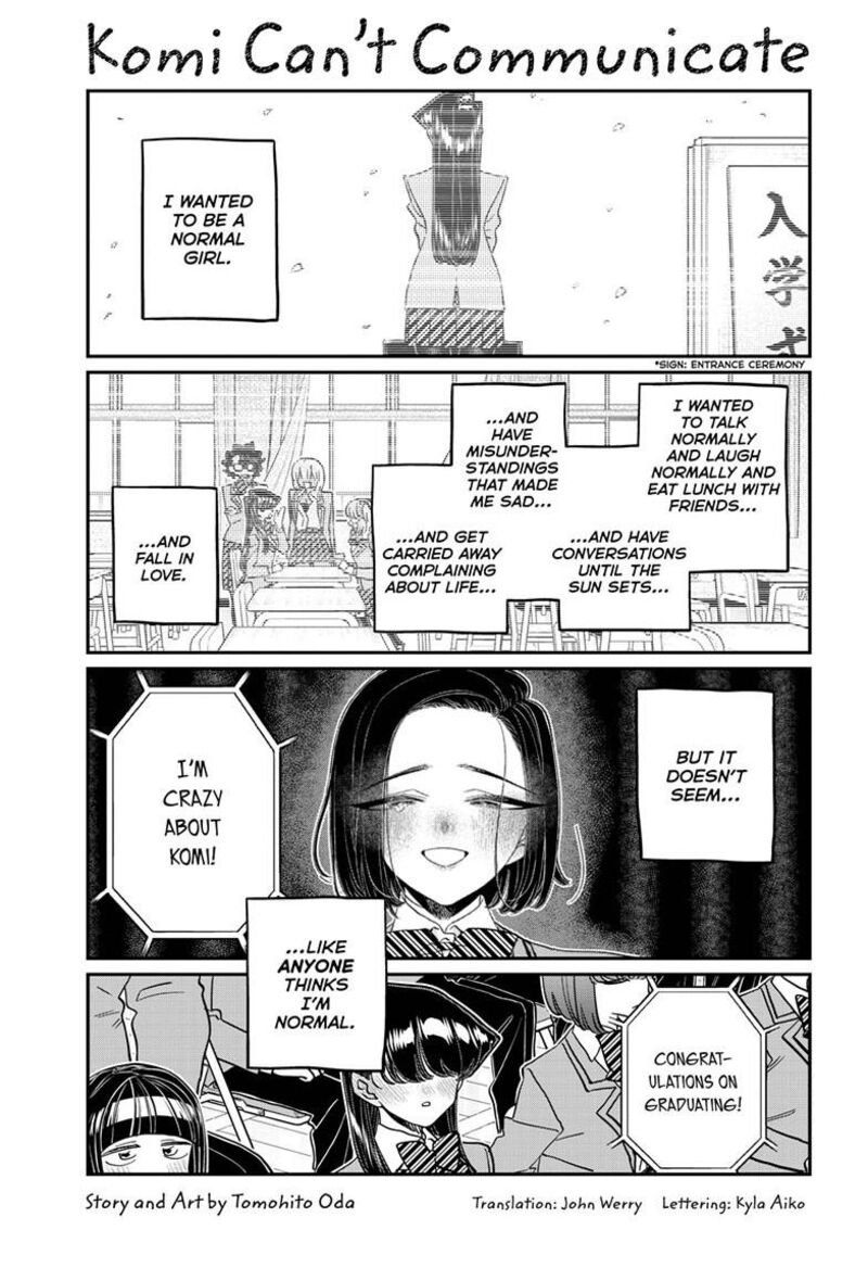 Komi San Wa Komyushou Desu Chapter 499 Page 6