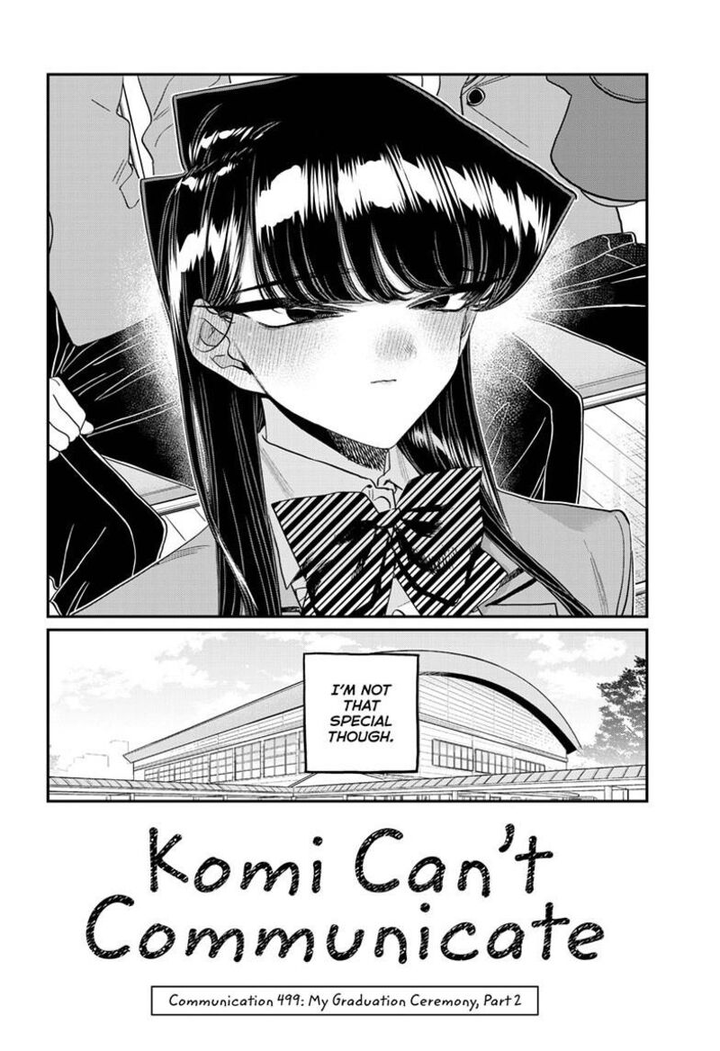 Komi San Wa Komyushou Desu Chapter 499 Page 7