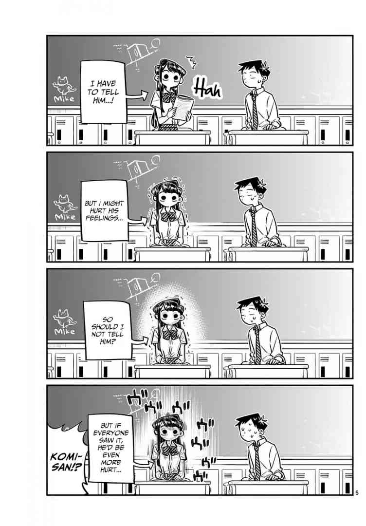 Komi San Wa Komyushou Desu Chapter 52 Page 5