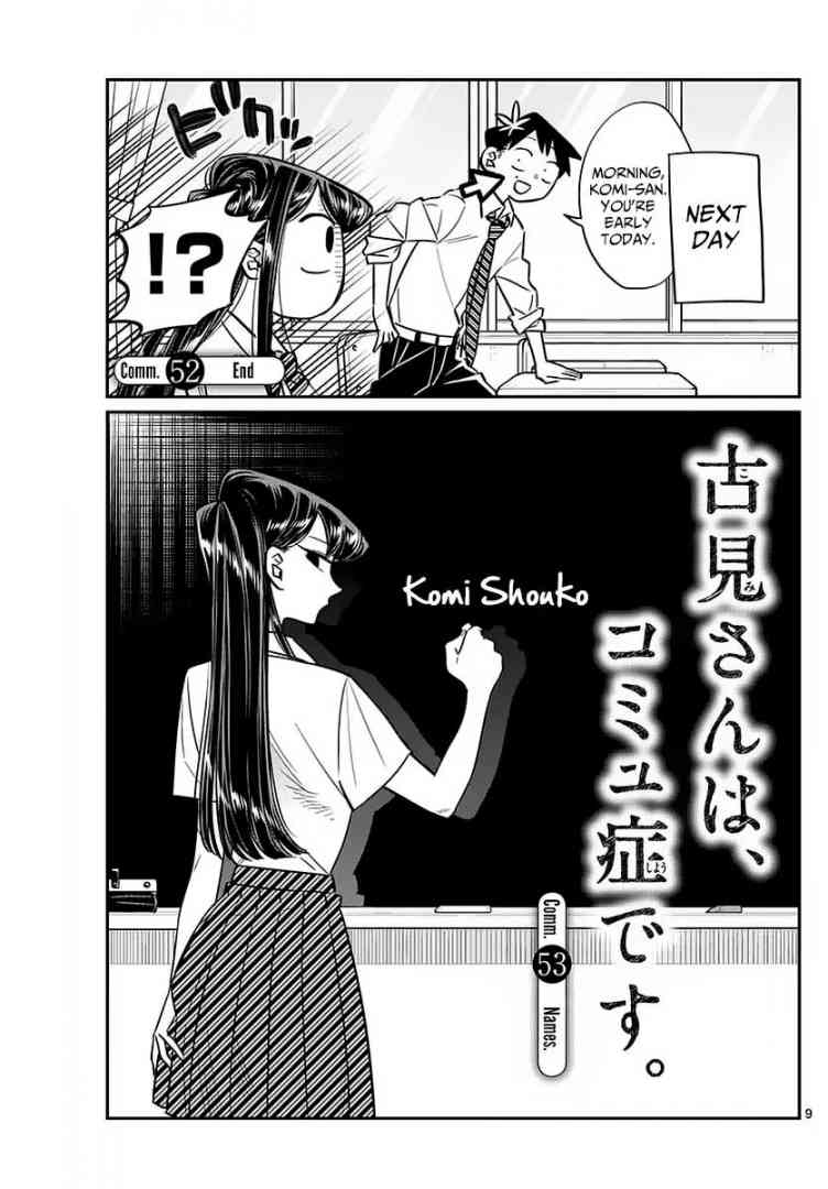 Komi San Wa Komyushou Desu Chapter 53 Page 1