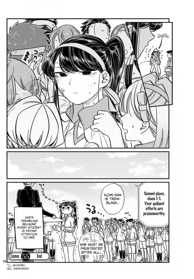 Komi San Wa Komyushou Desu Chapter 55 Page 18