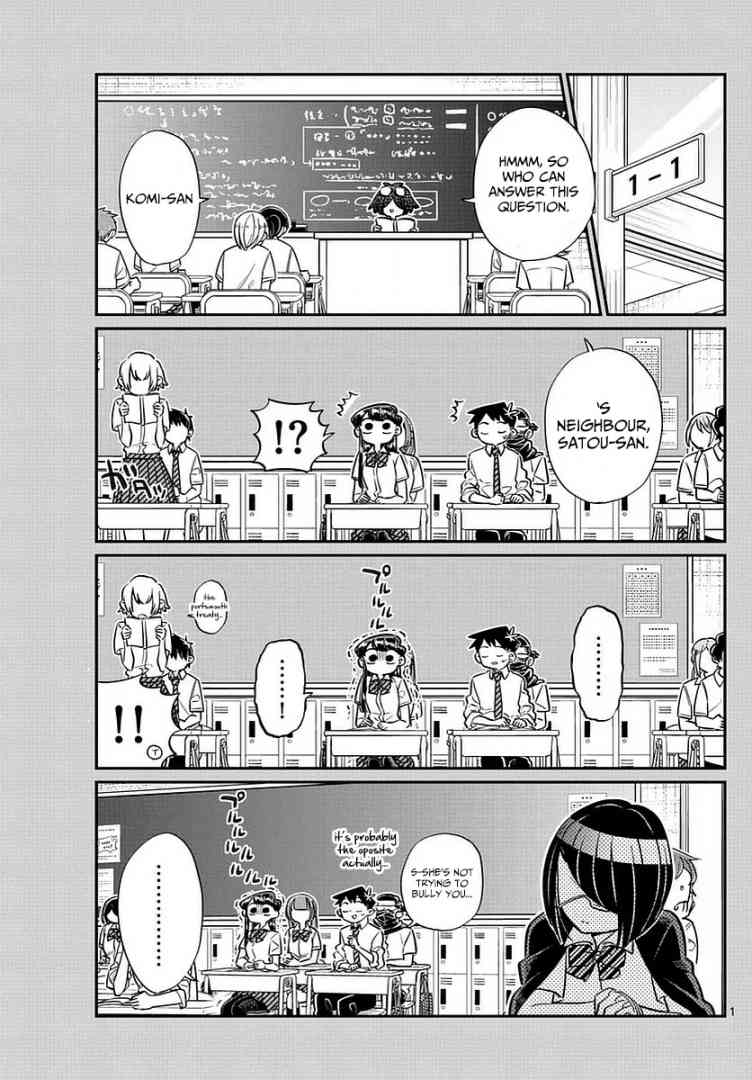 Komi San Wa Komyushou Desu Chapter 56 Page 1