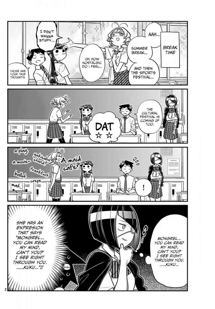 Komi San Wa Komyushou Desu Chapter 56 Page 2