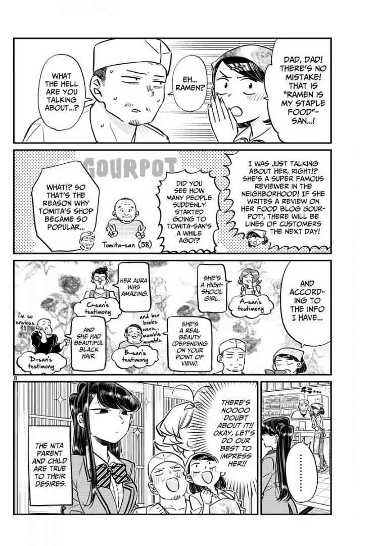 Komi San Wa Komyushou Desu Chapter 61 Page 8