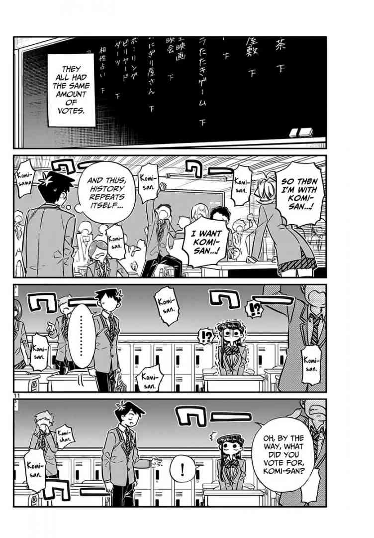 Komi San Wa Komyushou Desu Chapter 62 Page 11