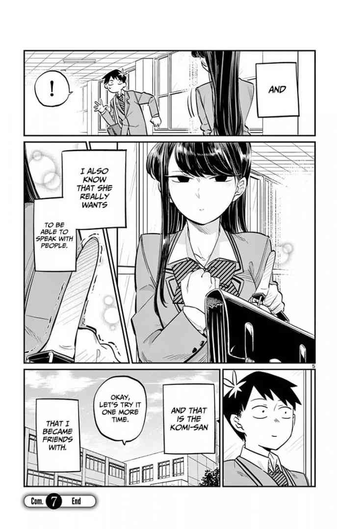 Komi San Wa Komyushou Desu Chapter 7 Page 6