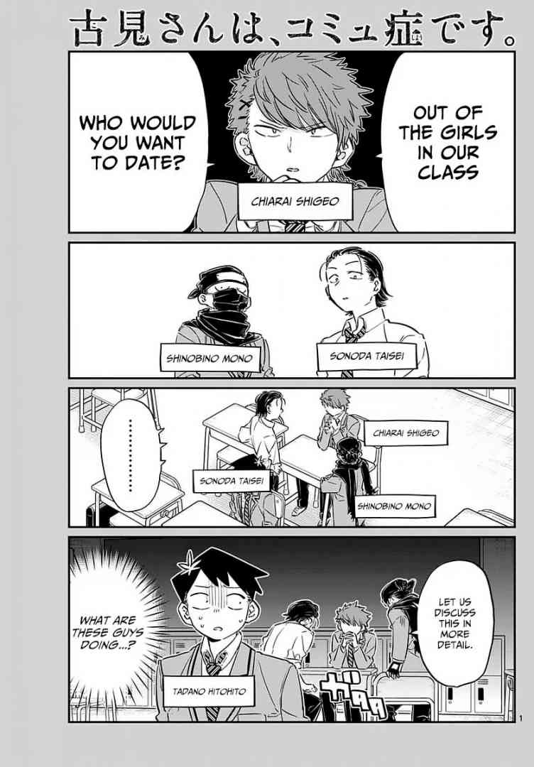 Komi San Wa Komyushou Desu Chapter 75 Page 1