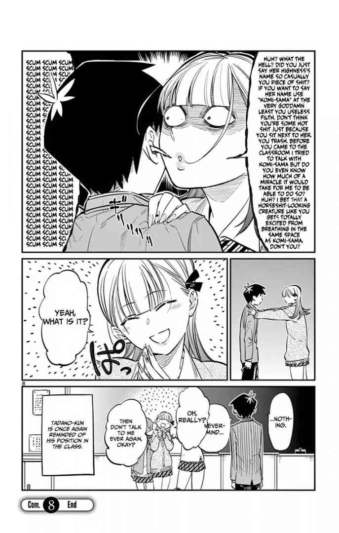 Komi San Wa Komyushou Desu Chapter 8 Page 3