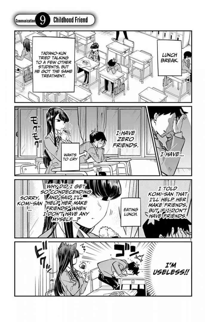 Komi San Wa Komyushou Desu Chapter 9 Page 1