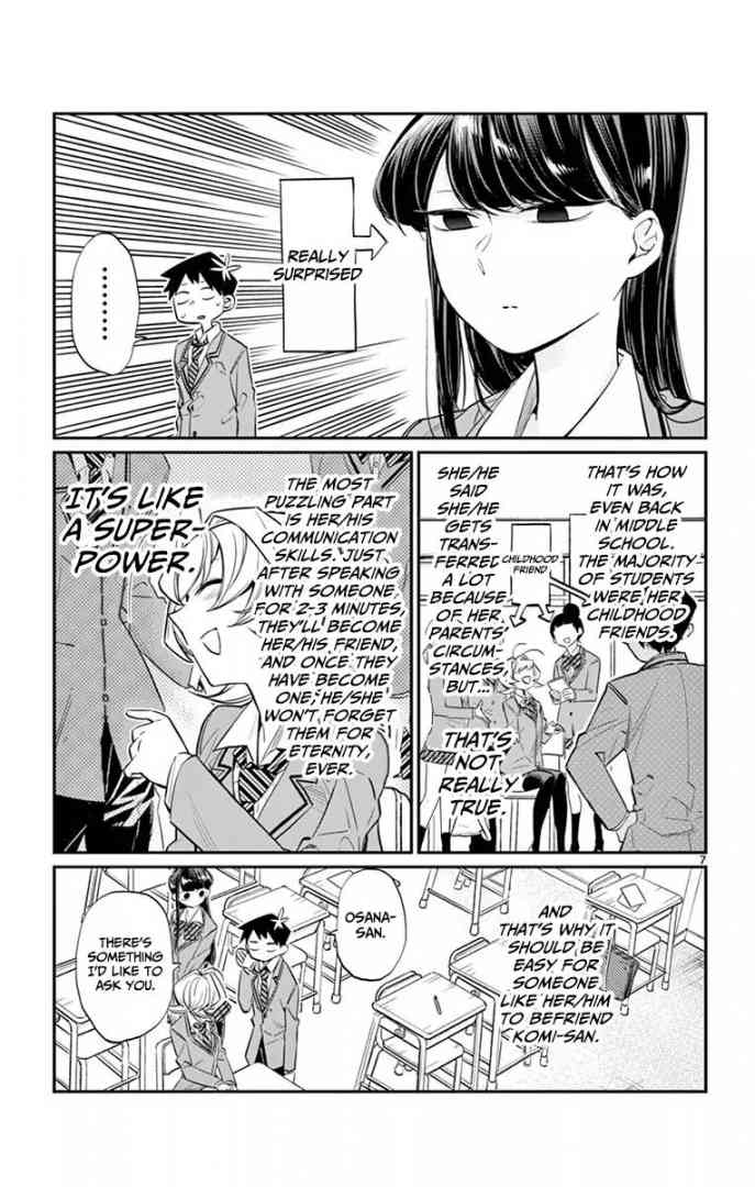 Komi San Wa Komyushou Desu Chapter 9 Page 7