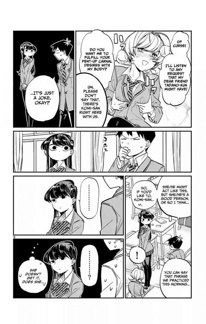 Komi San Wa Komyushou Desu Chapter 9 Page 8