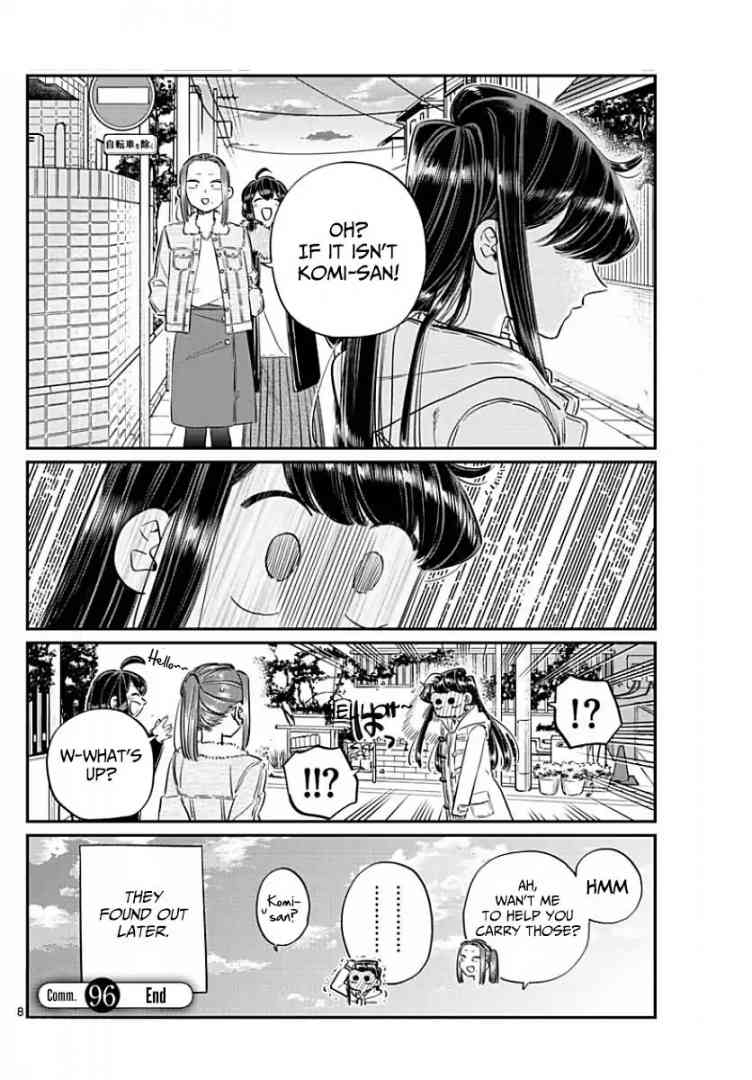 Komi San Wa Komyushou Desu Chapter 96 Page 8