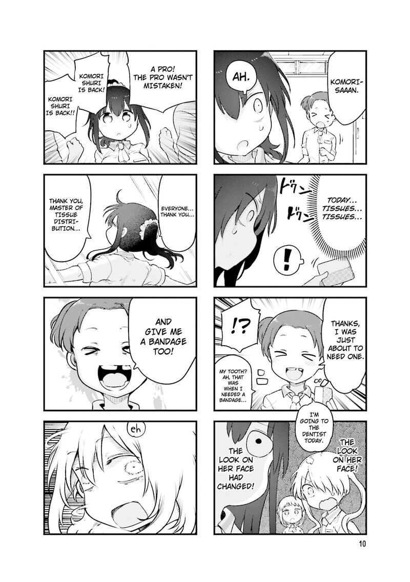 Komori San Wa Kotowarenai Chapter 150 Page 13