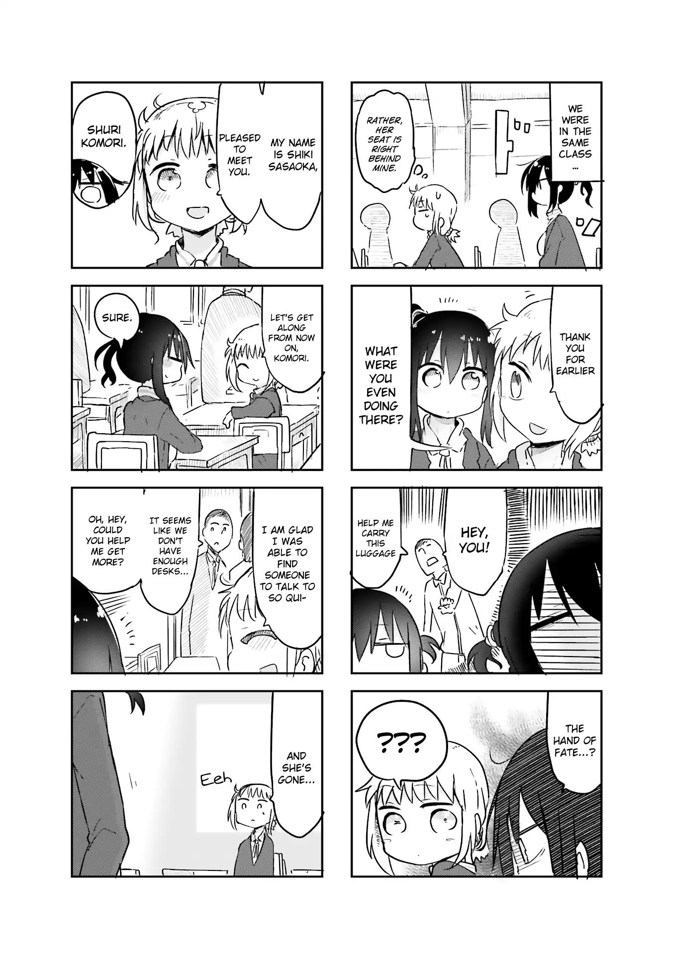 Komori San Wa Kotowarenai Chapter 56 Page 3
