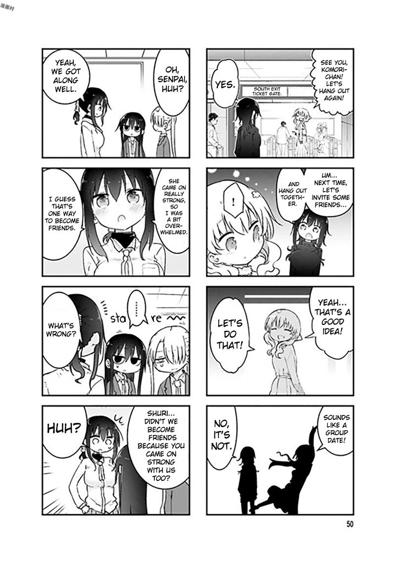 Komori San Wa Kotowarenai Chapter 74 Page 8
