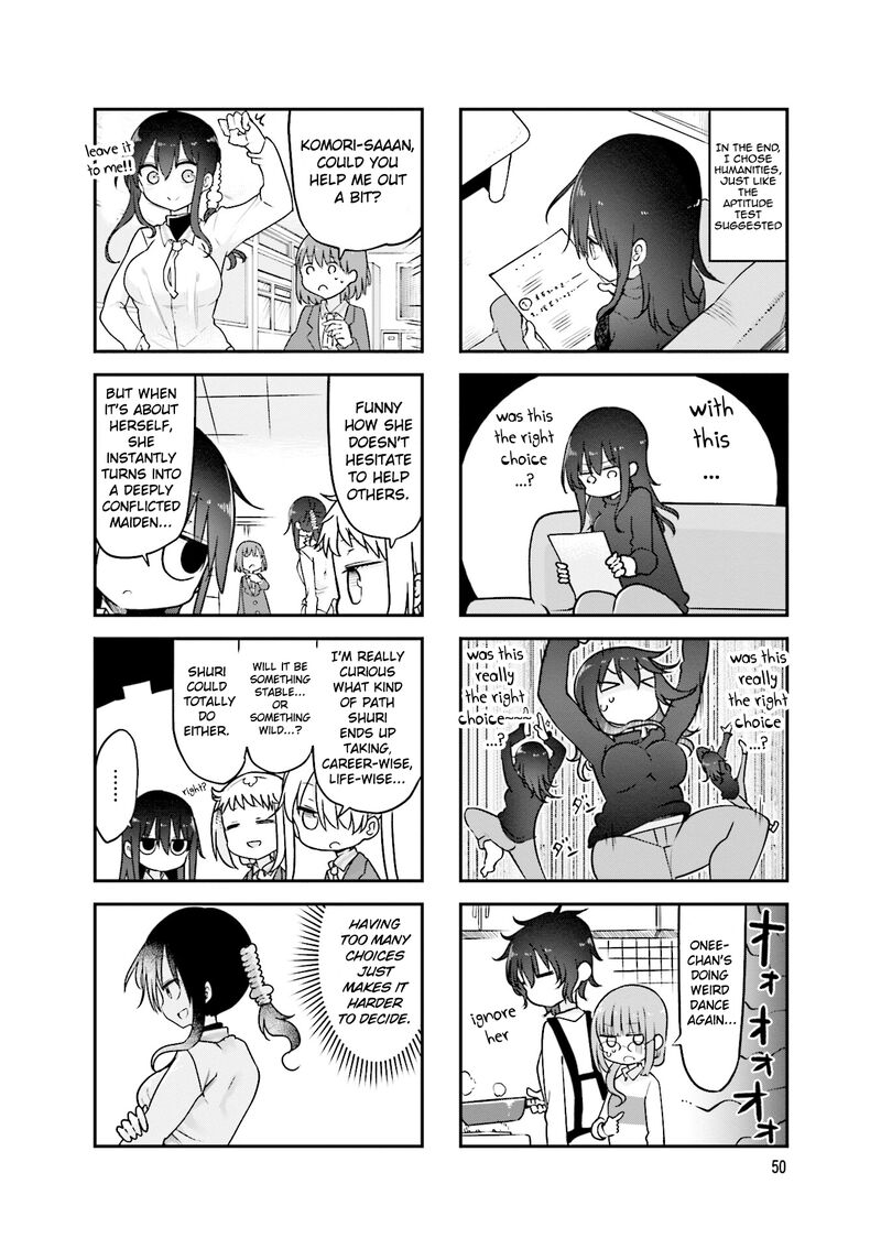 Komori San Wa Kotowarenai Chapter 89 Page 9