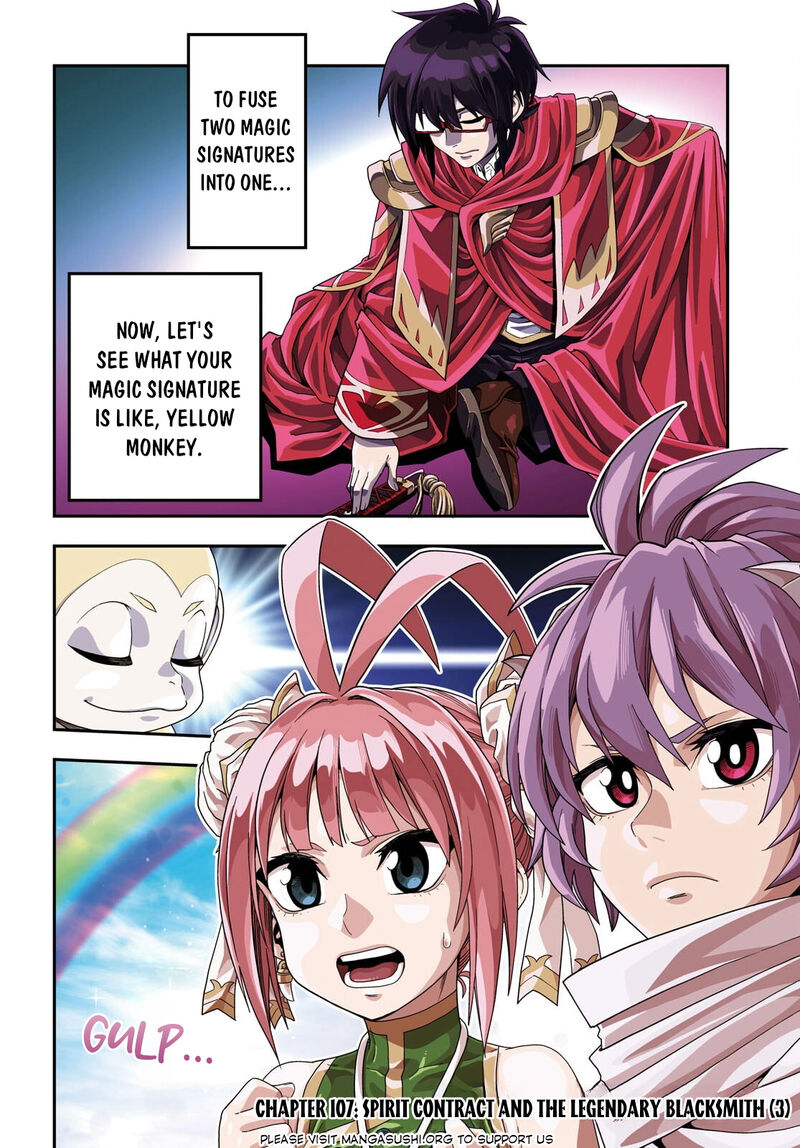 Konjiki No Moji Tsukai Yuusha Yonin Ni Makikomareta Unique Cheat Chapter 107 Page 3