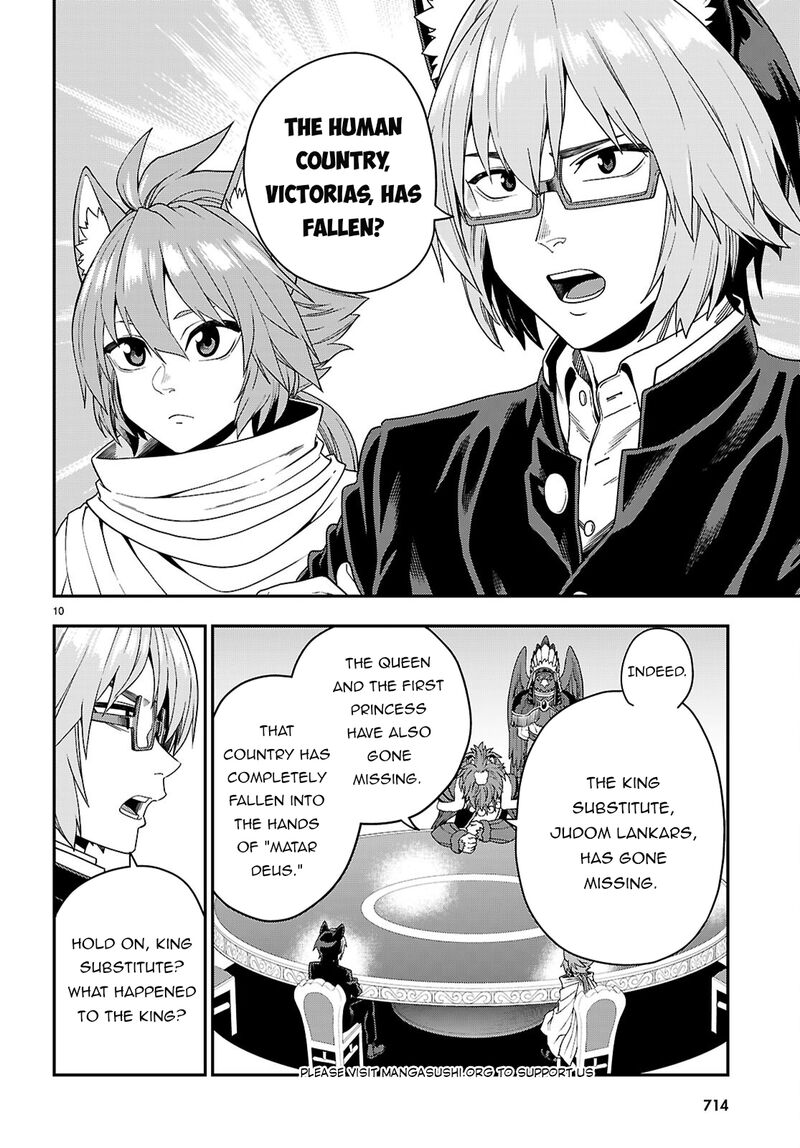 Konjiki No Moji Tsukai Yuusha Yonin Ni Makikomareta Unique Cheat Chapter 111 Page 11