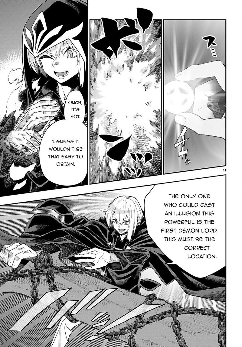 Konjiki No Moji Tsukai Yuusha Yonin Ni Makikomareta Unique Cheat Chapter 117 Page 11