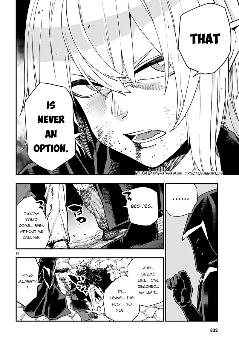 Konjiki No Moji Tsukai Yuusha Yonin Ni Makikomareta Unique Cheat Chapter 117 Page 20