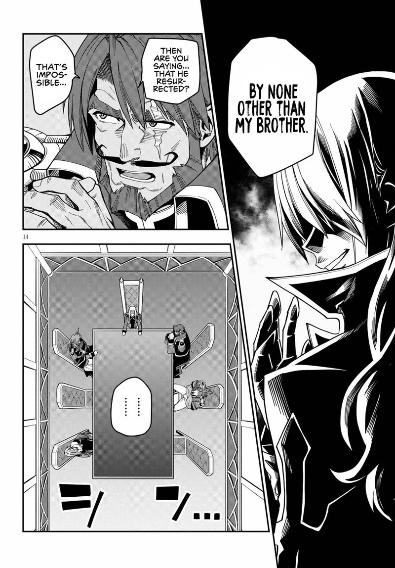 Konjiki No Moji Tsukai Yuusha Yonin Ni Makikomareta Unique Cheat Chapter 75 Page 14