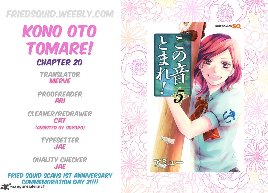 Kono Oto Tomare Chapter 20 Page 1