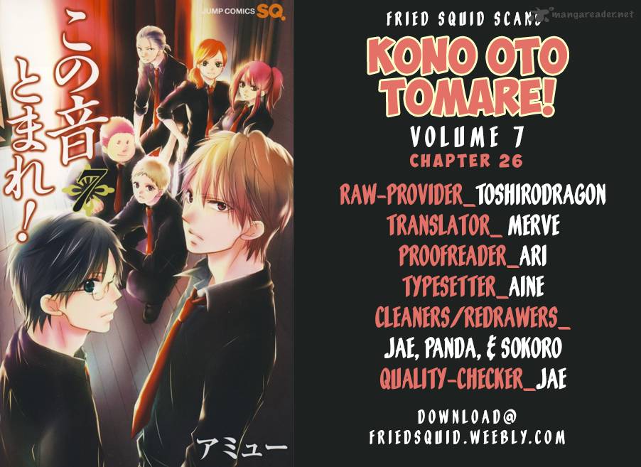 Kono Oto Tomare Chapter 26 Page 1