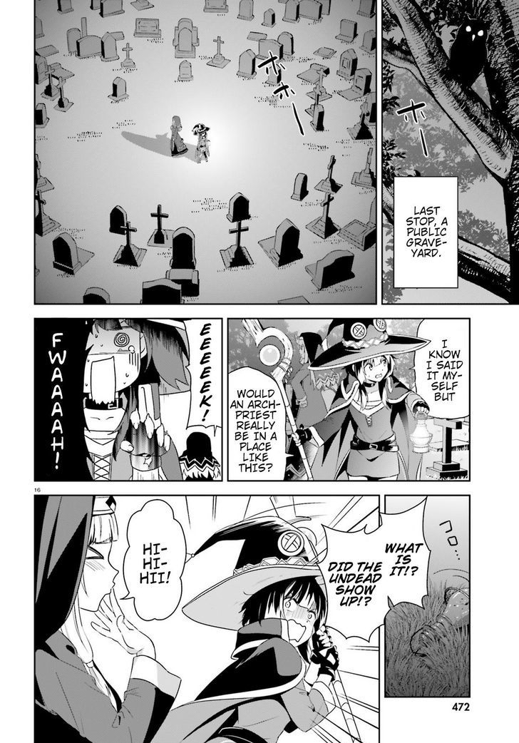 Kono SubarashII Sekai Ni Bakuen Wo Chapter 18 Page 16
