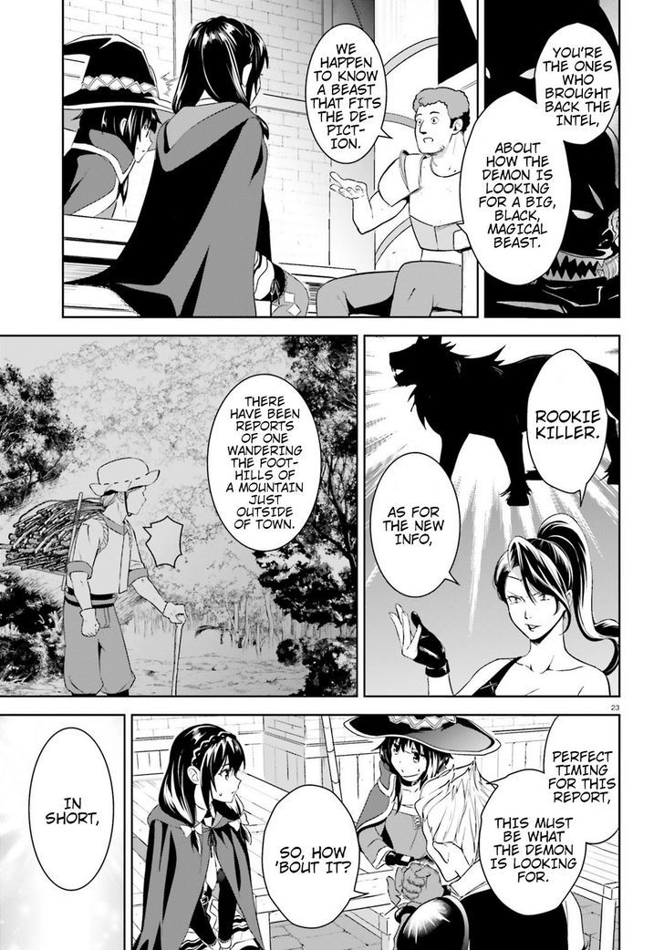 Kono SubarashII Sekai Ni Bakuen Wo Chapter 18 Page 23